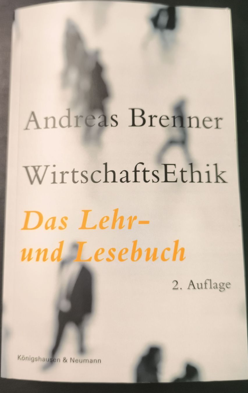 Libri: Andreas Brenner WirtschaftsEthik 2. Auflage – Nuovo (secondo la descrizione) da Läufelfingen venduto da noooby