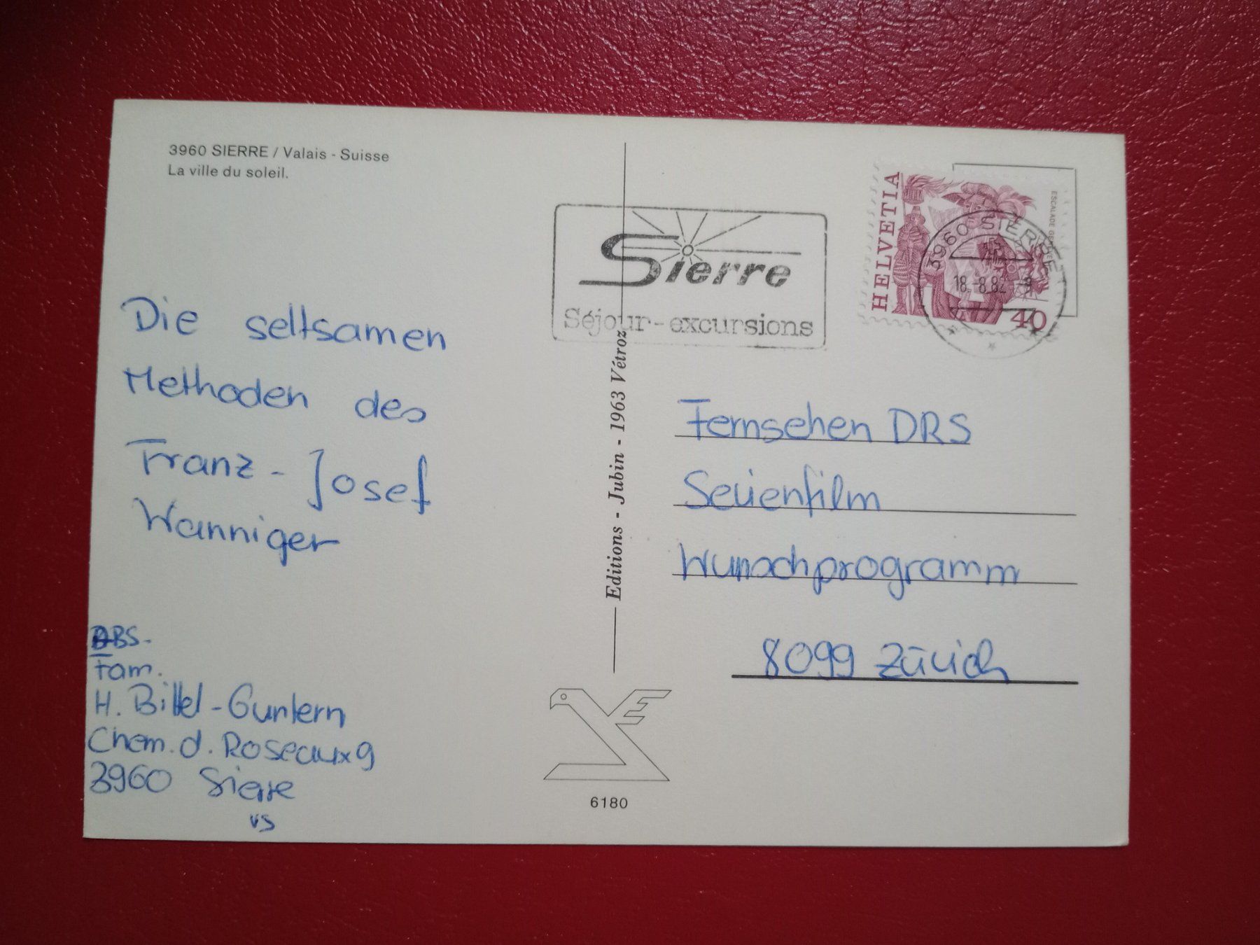 Cartoline postali: Sierre Wallis mehrbildrig – Usato da Küttigen venduto da Melisch1000 1