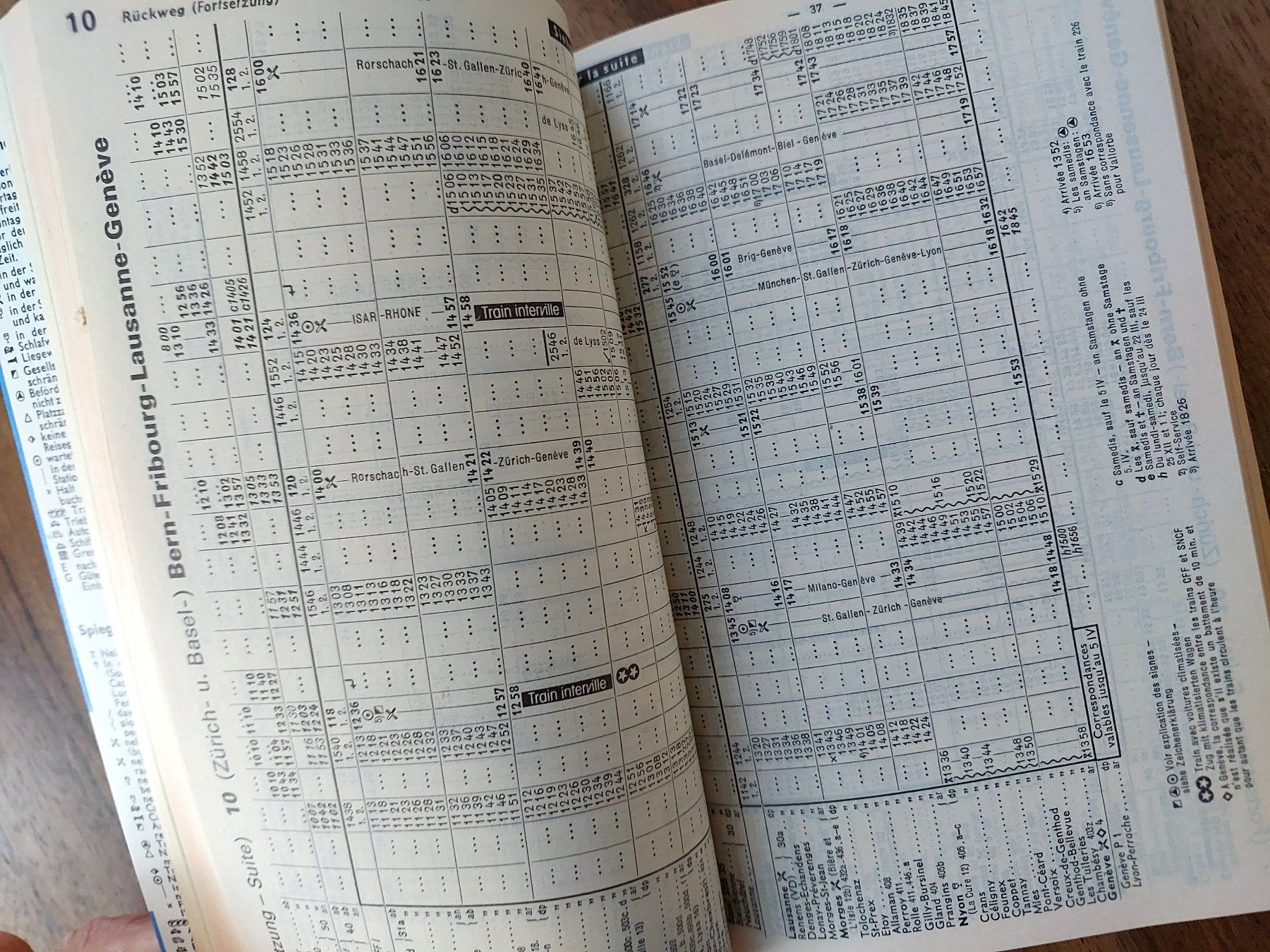 Libri: Amtliches Kursbuch Schweiz 1979/80 – Usato da Schönenwerd venduto da Steidi 4