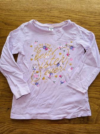 Lilafarbiges Mädchen T-Shirt, Grösse 98, Top Zustand!