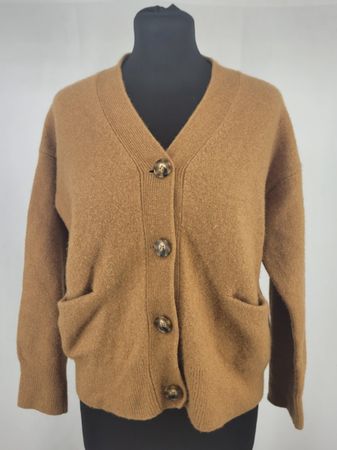 Cardigan en laine marron pour femme