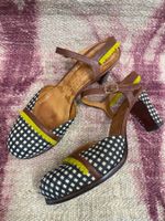 Sommerliche Pumps mit Karomuster Gr. 40 Chie Mihara