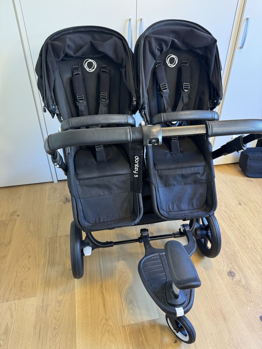 Bugaboo Carrozzine: Bugaboo Donkey 5 for twins/ siblings, 2022 – Usato da Winkel venduto da ali_g7hs