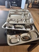 Stainless Steel Dinner Plates
