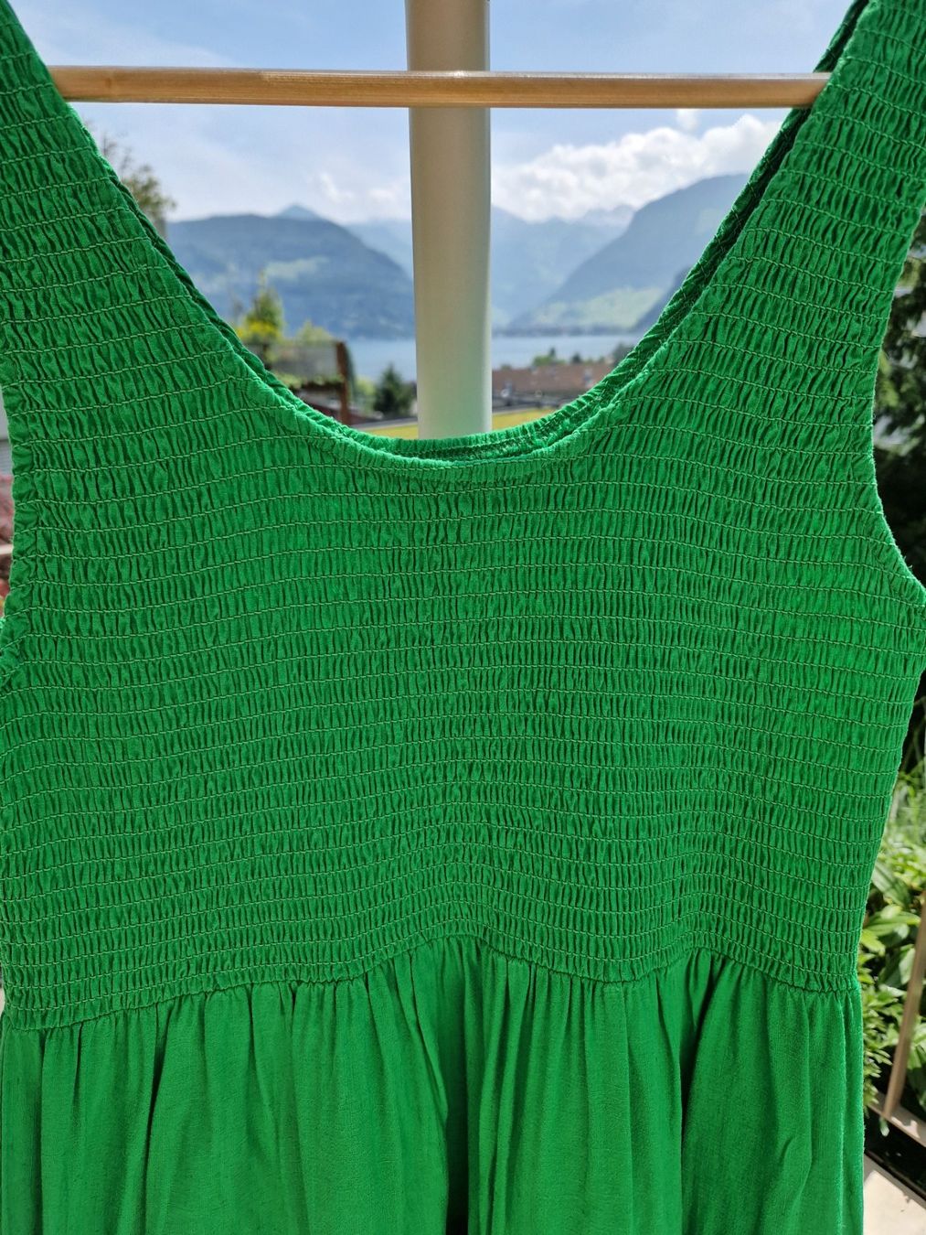 Vestiti: Robe d'été longue vert émeraude - Élégante! – Usato da Hergiswil NW venduto da luc_b5pz 3