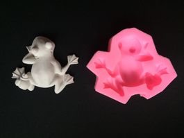 Giessform Silikonform Tiere Frosch