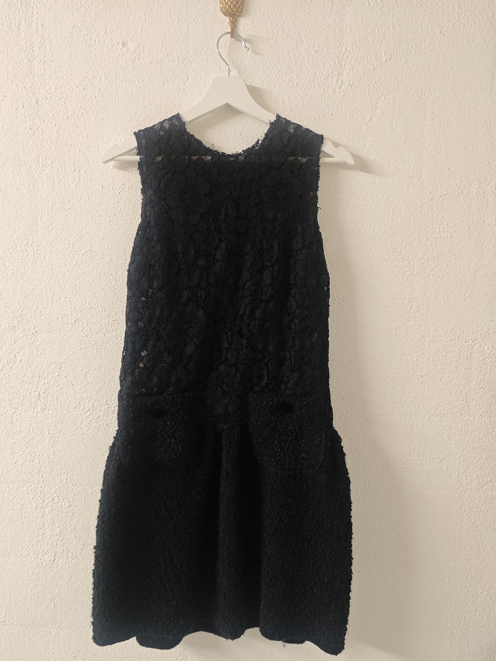 Dolce & Gabbana Vestiti: DOLCE & GABBANA Tweed-Spitzenkleid – Usato da Erlenbach ZH venduto da nlh 2