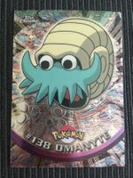 Pokemon Omanyte Holo Topps Chrome Series 2 vintage 2000