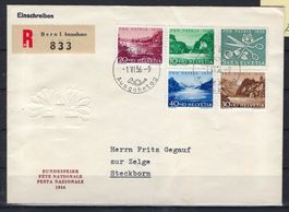 1956 Pro Patria Satzbrief ET    16008