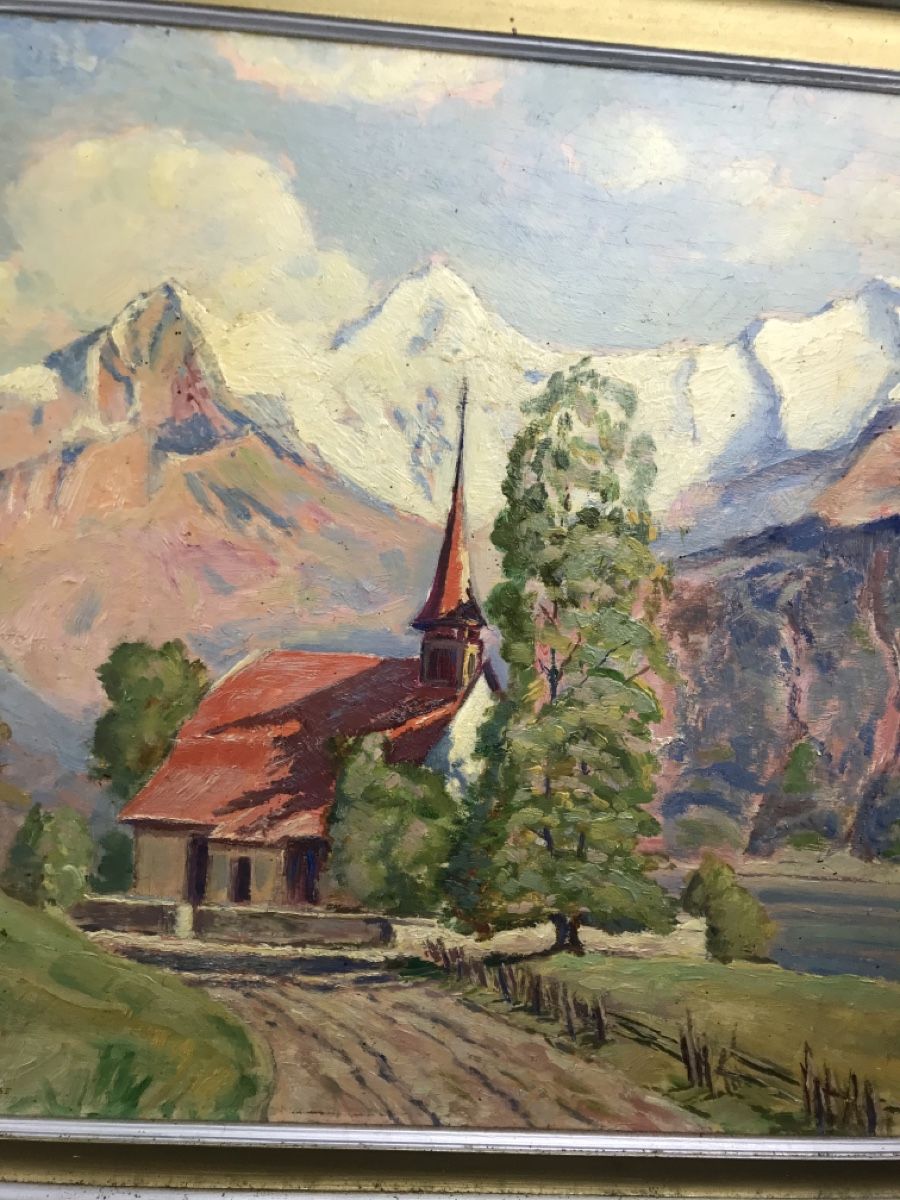 Dipinti: EGLI ALFRED ARBON 1935 – Usato da Wolfhalden venduto da SecondAntique 4