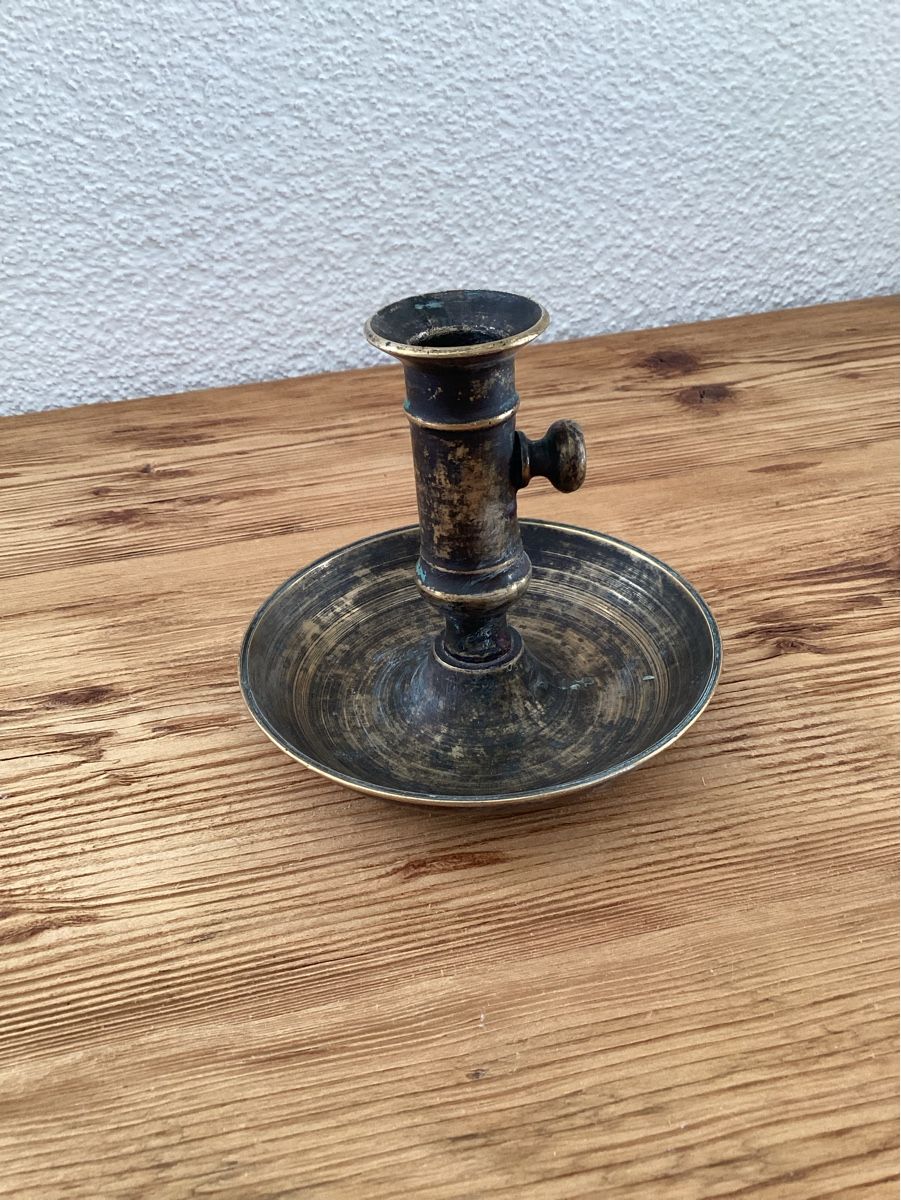 Portacandele: Vintage Messing Kerzenständer – Usato da Wassen UR venduto da SABDOM