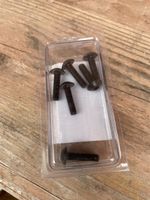 Schraubensatz 6 Stück Verkleidung schwarz - M5x20