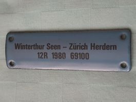 Emailschild Winterthur Seen - Zürich Herdern