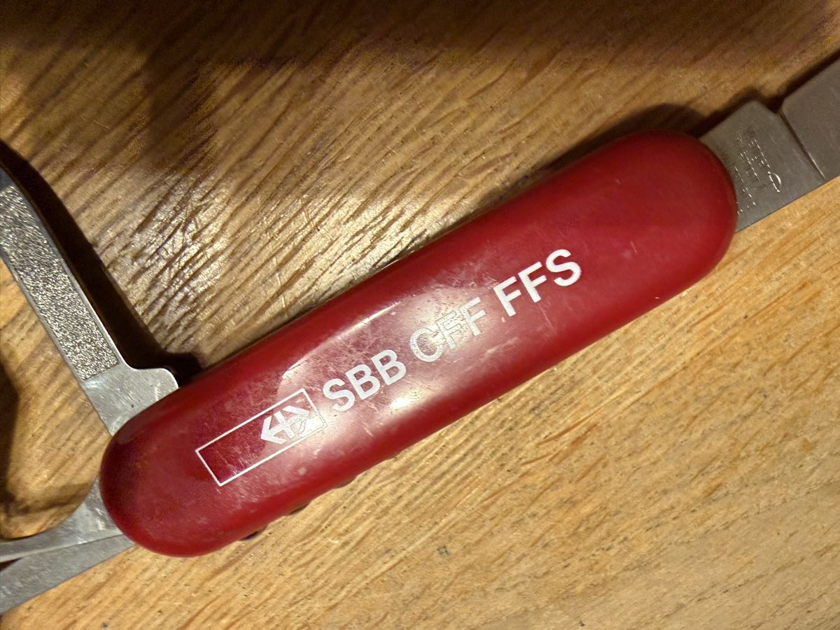 Wenger Coltelli tascabile: Wenger Taschenmesser SBB CFF FFS Sackmesser – Usato da Goldach venduto da Messerguru 6