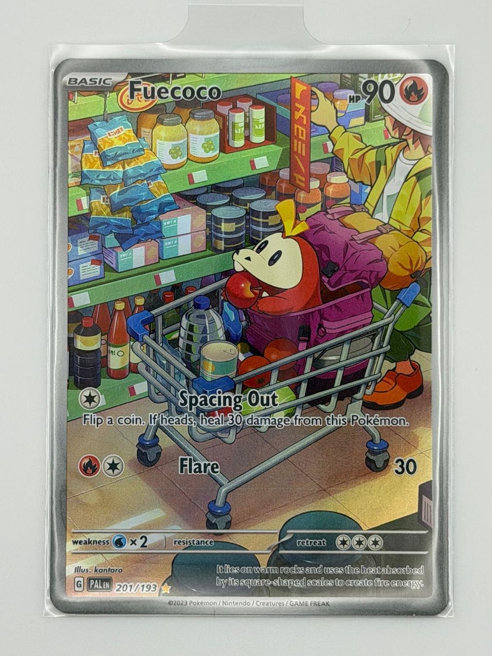 Pokémon Carte collezionabili: Pokemon Fuecoco 201/193 – Nuovo (secondo la descrizione) da Uster venduto da EDM1903