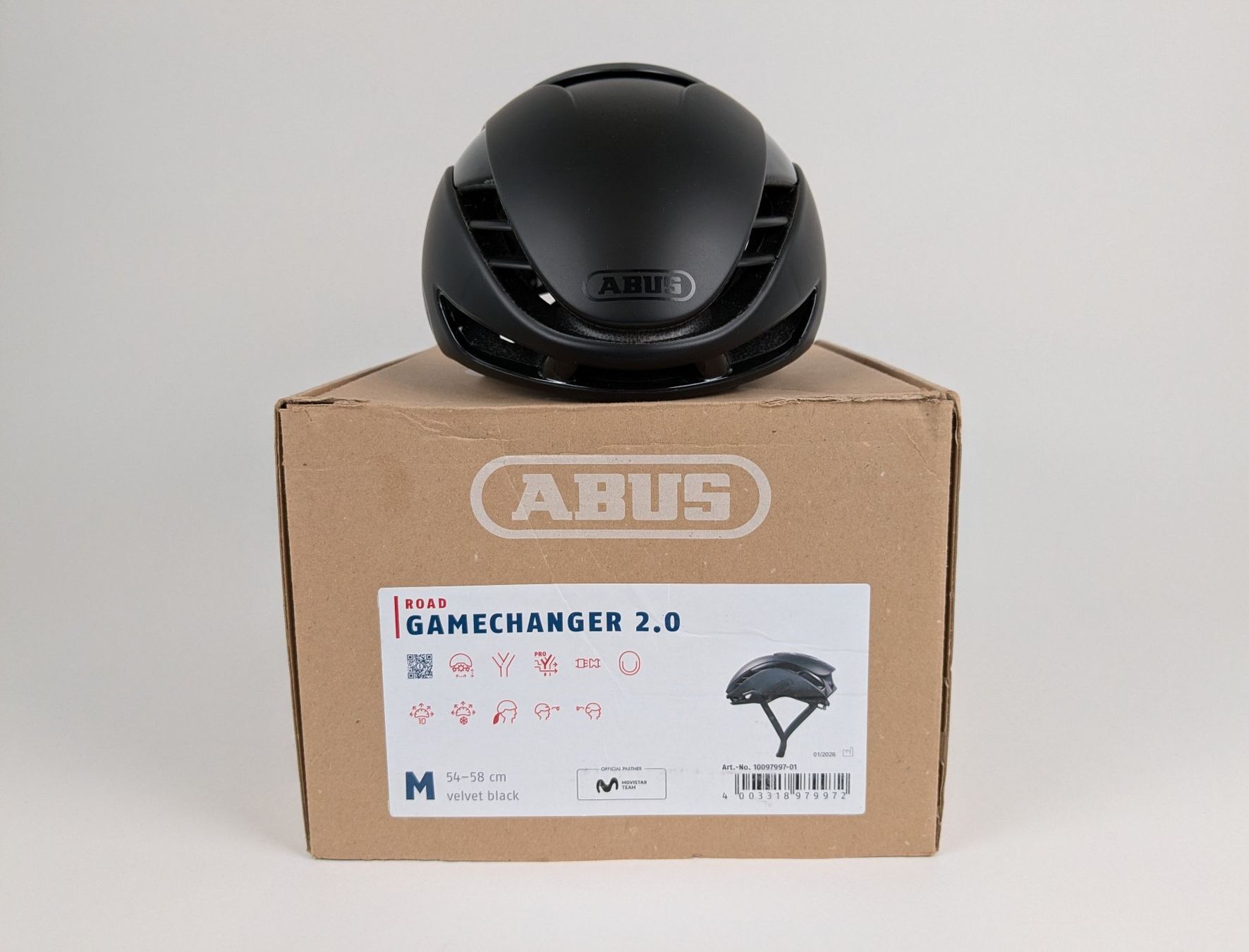 Abus Caschi: ABUS Gamechanger 2.0 Velohelm – Nuovo (secondo la descrizione) da Dintikon venduto da Restwert_Dintikon