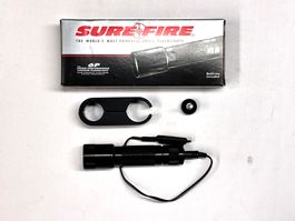 SureFire 6P Taschenlampe mit Zubehör – funktionsfähig