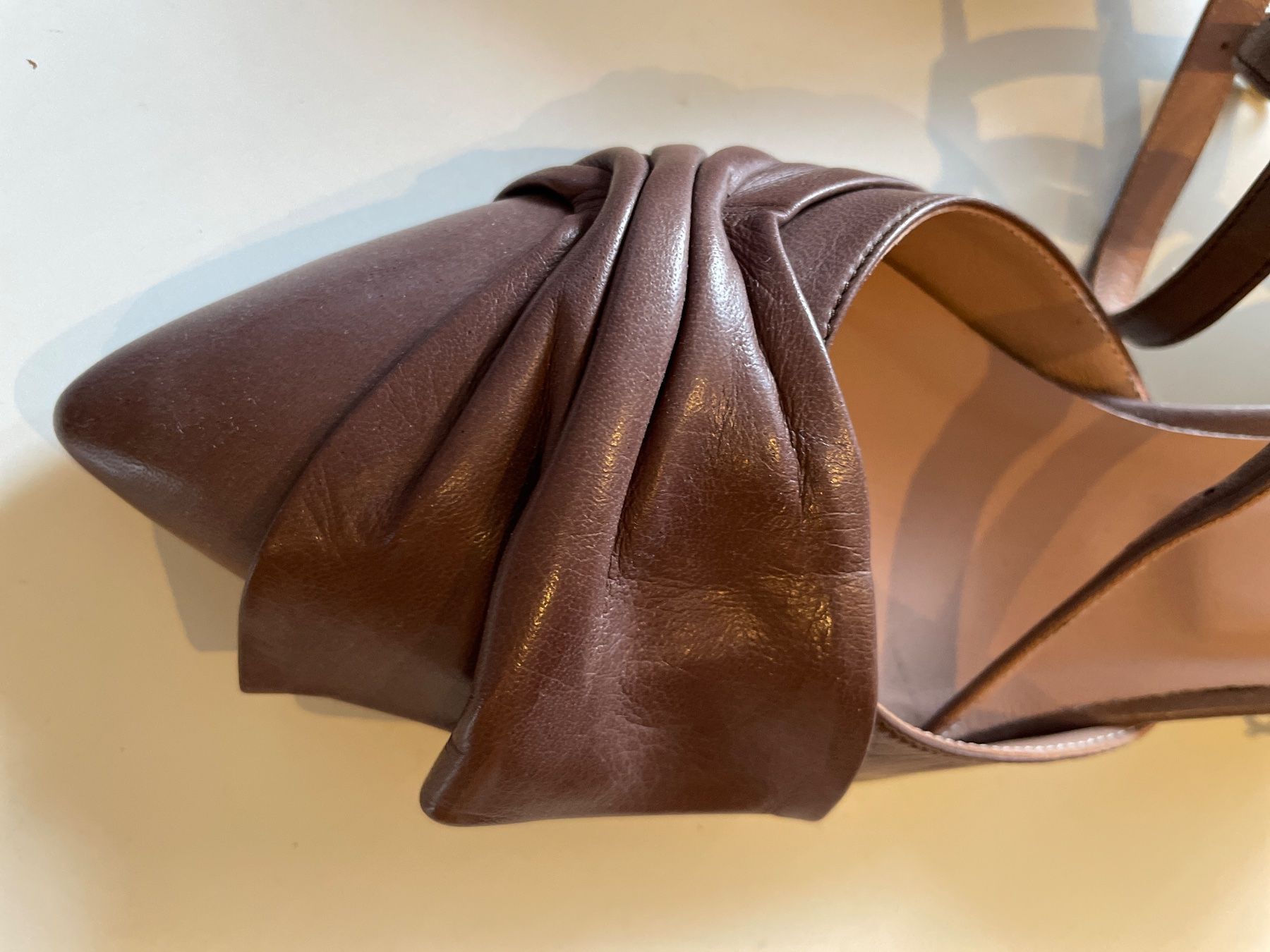 Scarpe da donna: Lorena Paggi Pumps Gr. 39 Leder braun Riemchen – Nuovo (secondo la descrizione) da Birsfelden venduto da Nic21 2