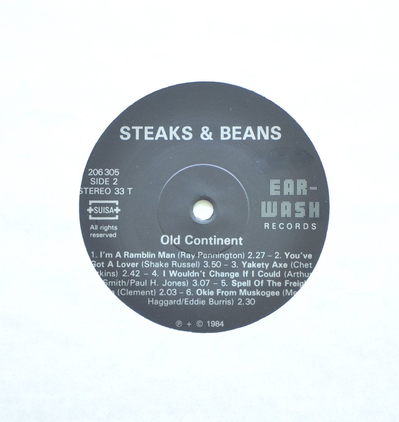 Dischi in vinile: Steaks & Beans - Old Continent – Usato da Glarus venduto da Zigerfrigg 2