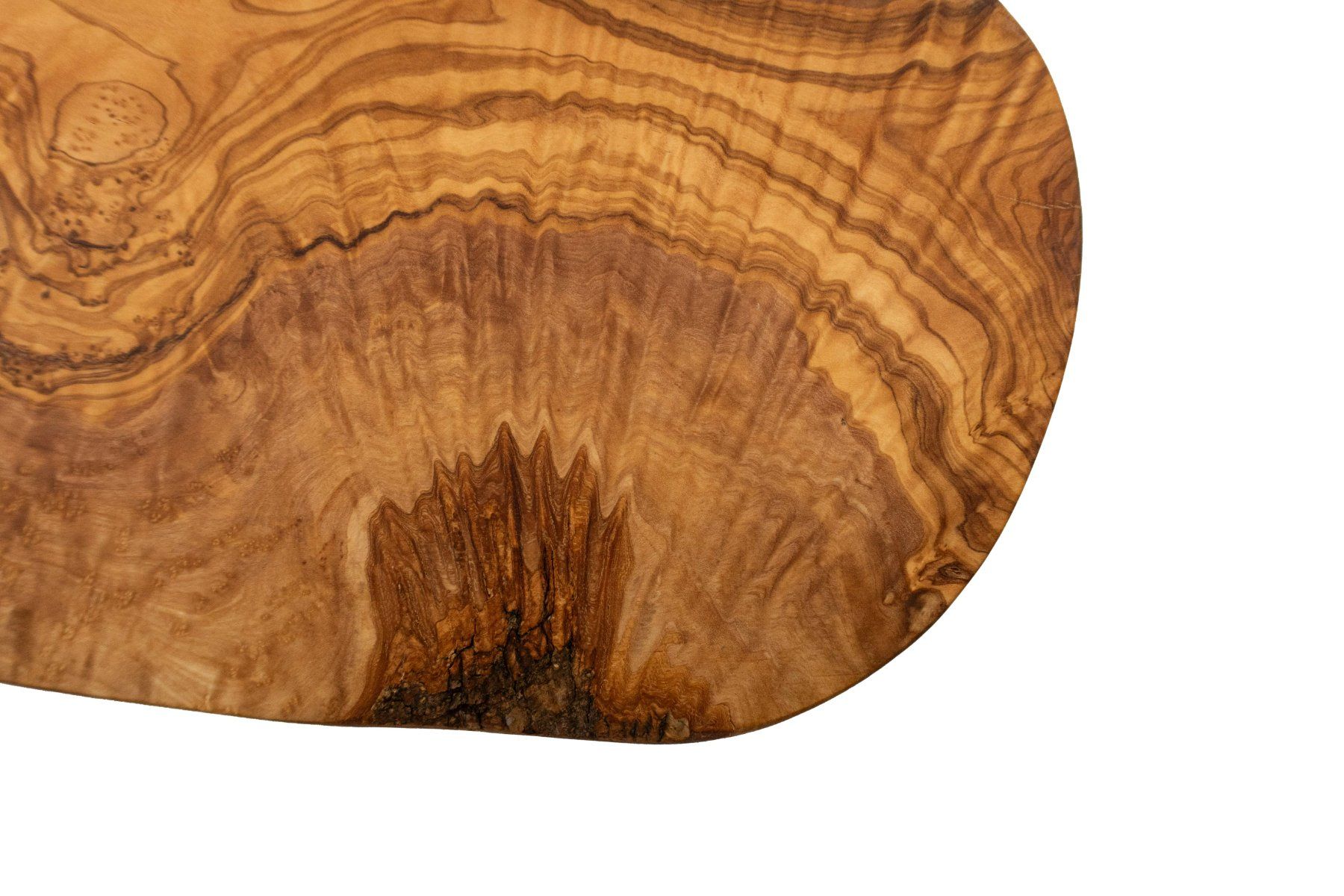 Piatti di portata: Olivenholzbrett Naturform 40 cm – Nuovo e nell'imballaggio originale da Pfäffikon ZH venduto da justnatur 3