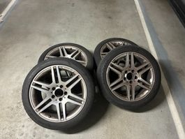 4x Mercedes AMG Sommerräder 17 Zoll – C-Klasse W204 / Kombi