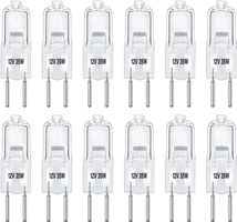 Pack of 12 G6.35 35 W 12 V Dimmable Halogen Light Bulbs