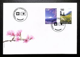 2014 FDC Diplomatie SCHWEIZ/JAPAN Ersttagsbrief - LUXUS