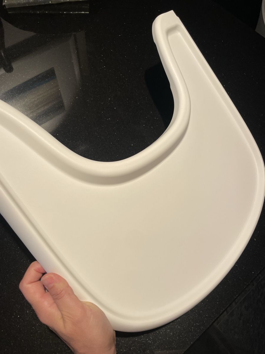 Stokke Hochstühle: Stokke Tripp Trapp Tisch weiss – Gebraucht aus Baden von things777
