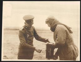 Fotografie 1. WK, Ausbildung des Flugzeu