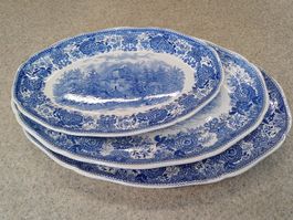 3x Villeroy&Boch Burgenland Platten - Servier Platte Teller