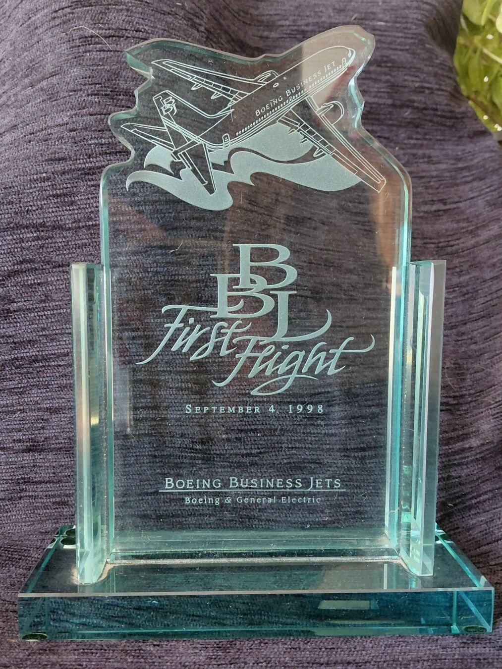 Sonstiges zum Sammeln & Seltenes: Aviation trophée Boeing – Gebraucht aus Genève von alex-broc