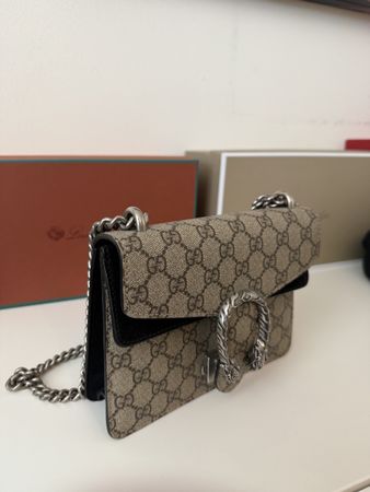 Gucci Dionysus Tasche GG beige guter Zustand