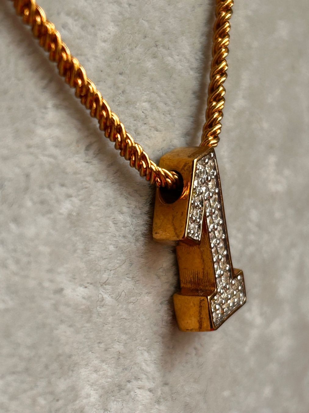 Swarovski Catenine: SWAROWSKI Kette Nr. 1 GOLDIE – Usato da Laufen venduto da belleskulptur 4