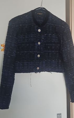 Veste courte élégante ATTENTIF Paris, taille 38,  neuve