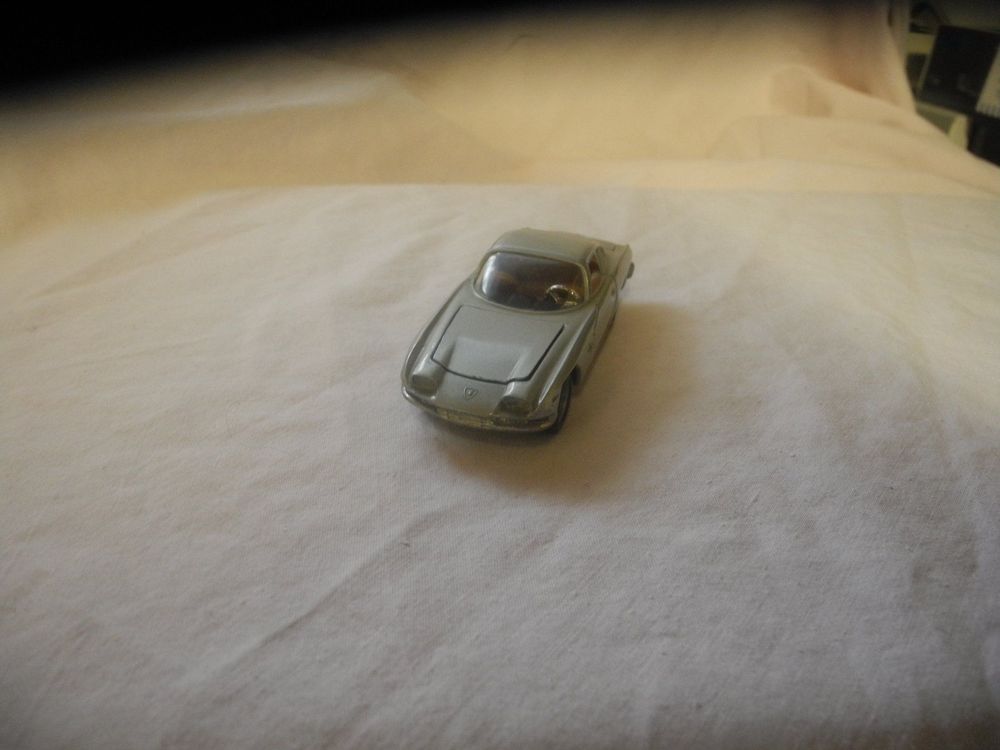 Boîte Vide Politoys N°539 – Lamborghini 3500 – Emballage D'origine Vintage (épouse Dinky/CIJ)