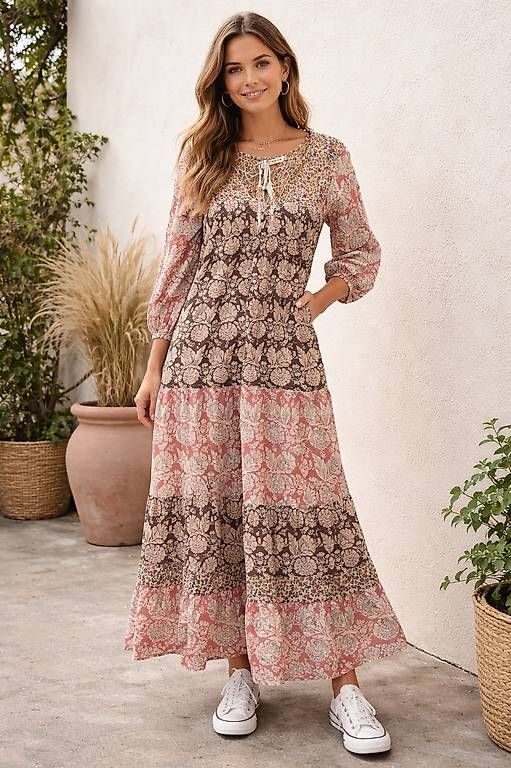 Zara Vestiti: Boho Bohemian Kleid Zara – Usato da Allschwil venduto da ann_2t6s 1