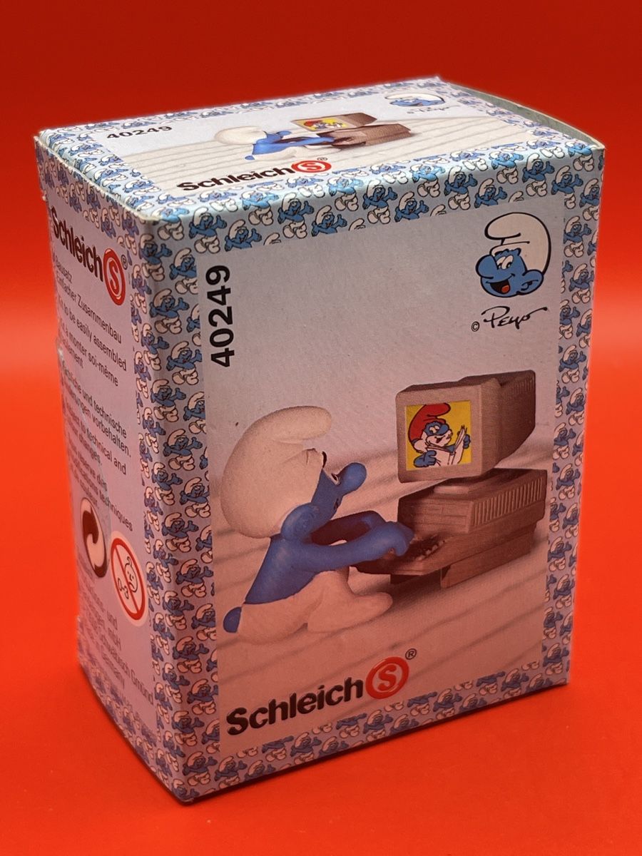 Schleich Figuren: Schleich 40249 Superschlumpf Computerschlumpf  – Neu (gemäss Beschreibung) aus Nunningen von HTH70 1