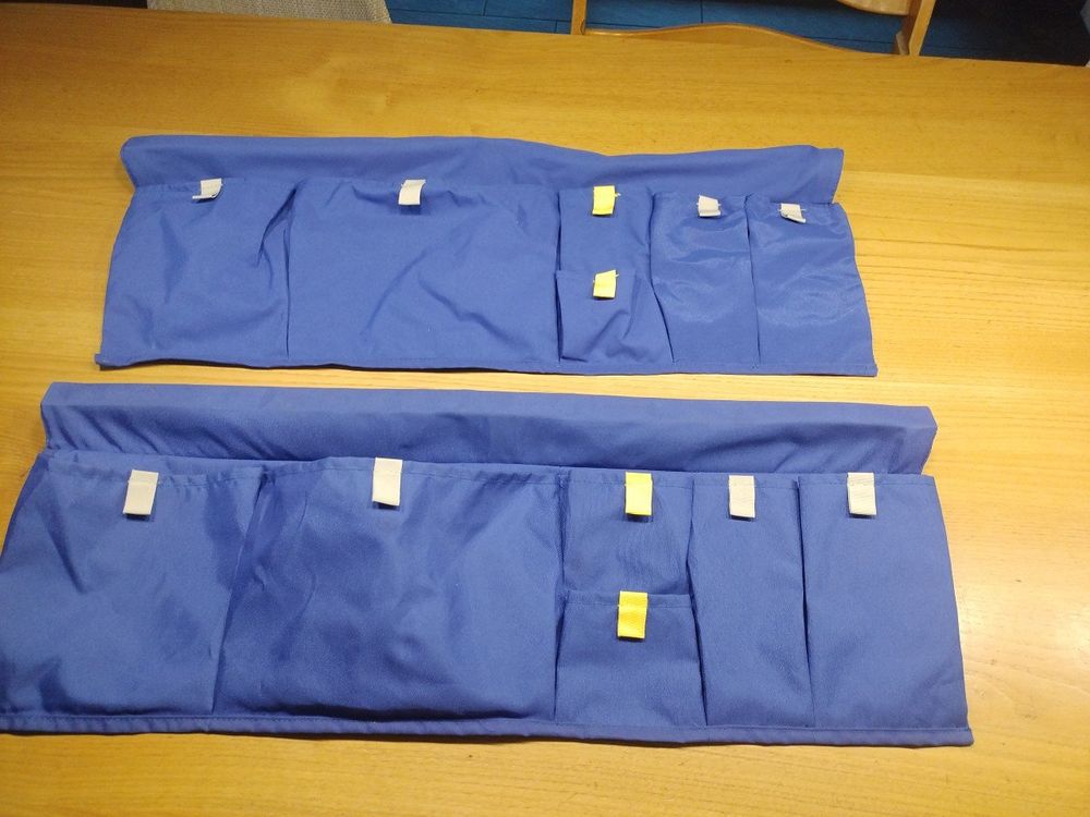 2 Ikea Bed Pocket Betthalterung Blau Kaufen auf Ricardo