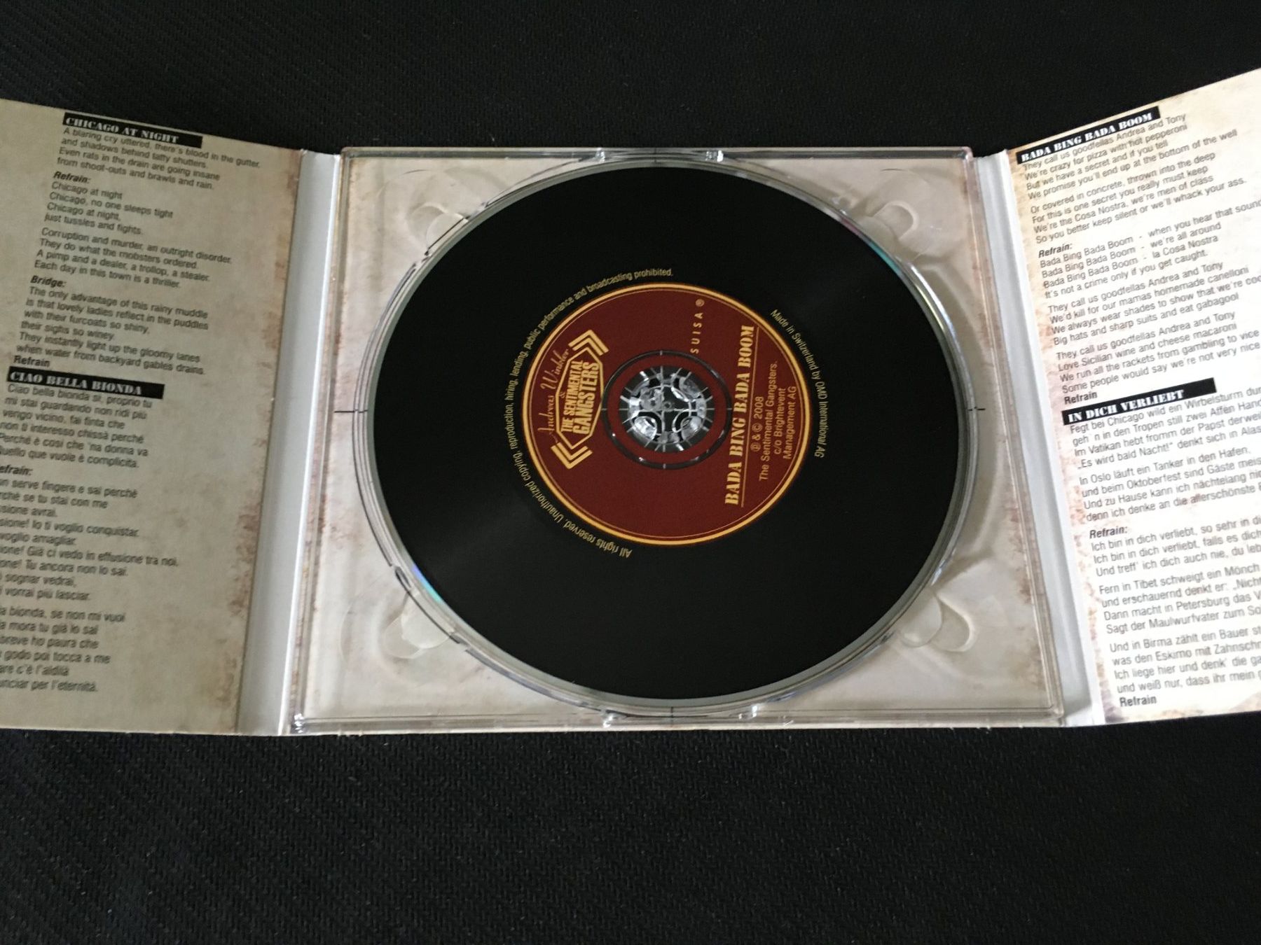 CD: Andreas Winkler - Bada Bing Bada Boom -CD- Digipak – Usato da St.Gallen venduto da MedienJoe 1