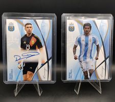 2x Topps Lineage Argentina E. Martinez Auto + De Paul