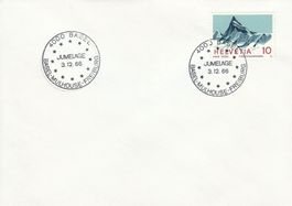 1966 445 Finsteraarhorn Jumelage Basel