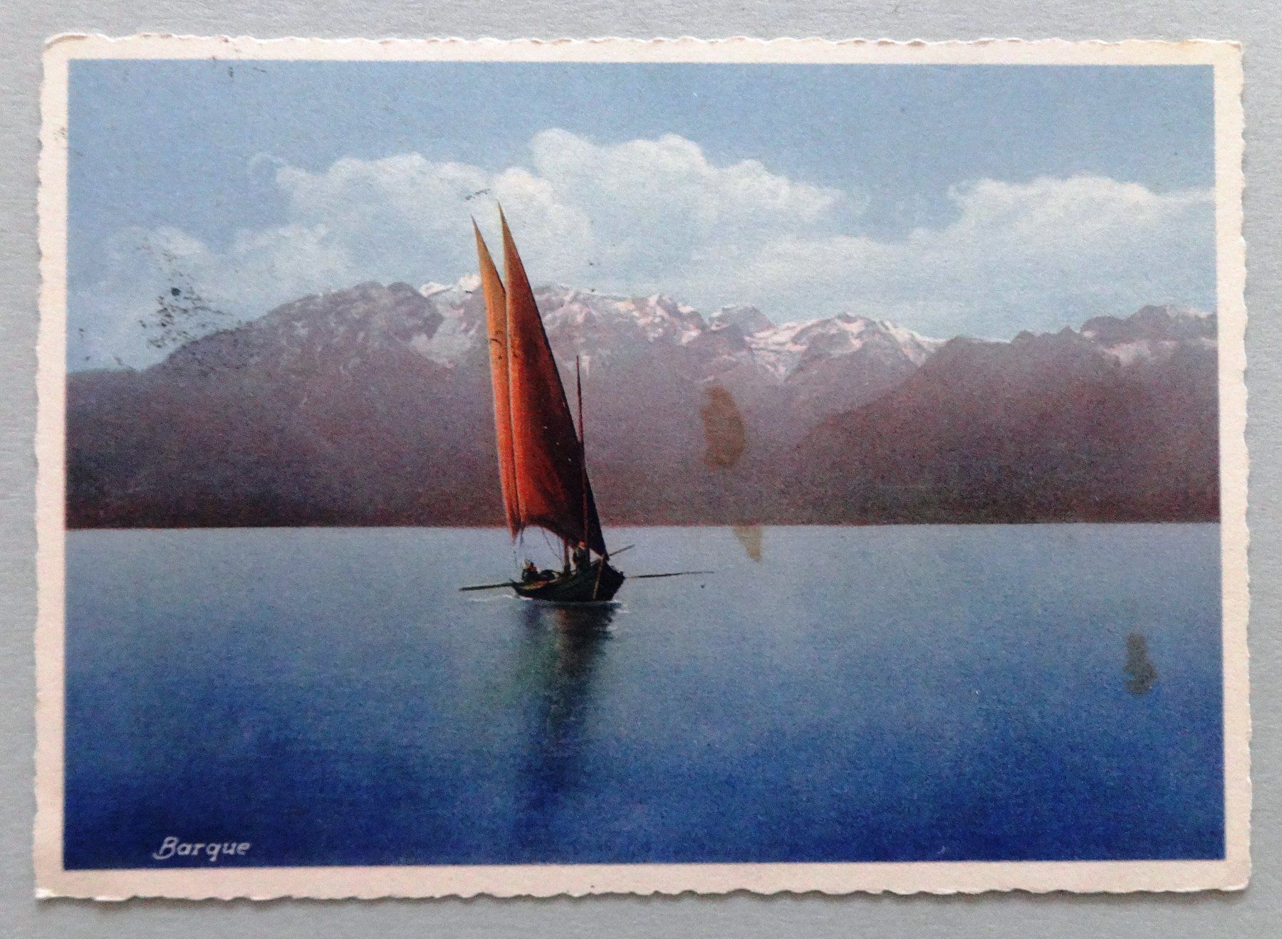 Cartes postales: Barque du Léman – Défectueux à Fétigny par Billy2miny