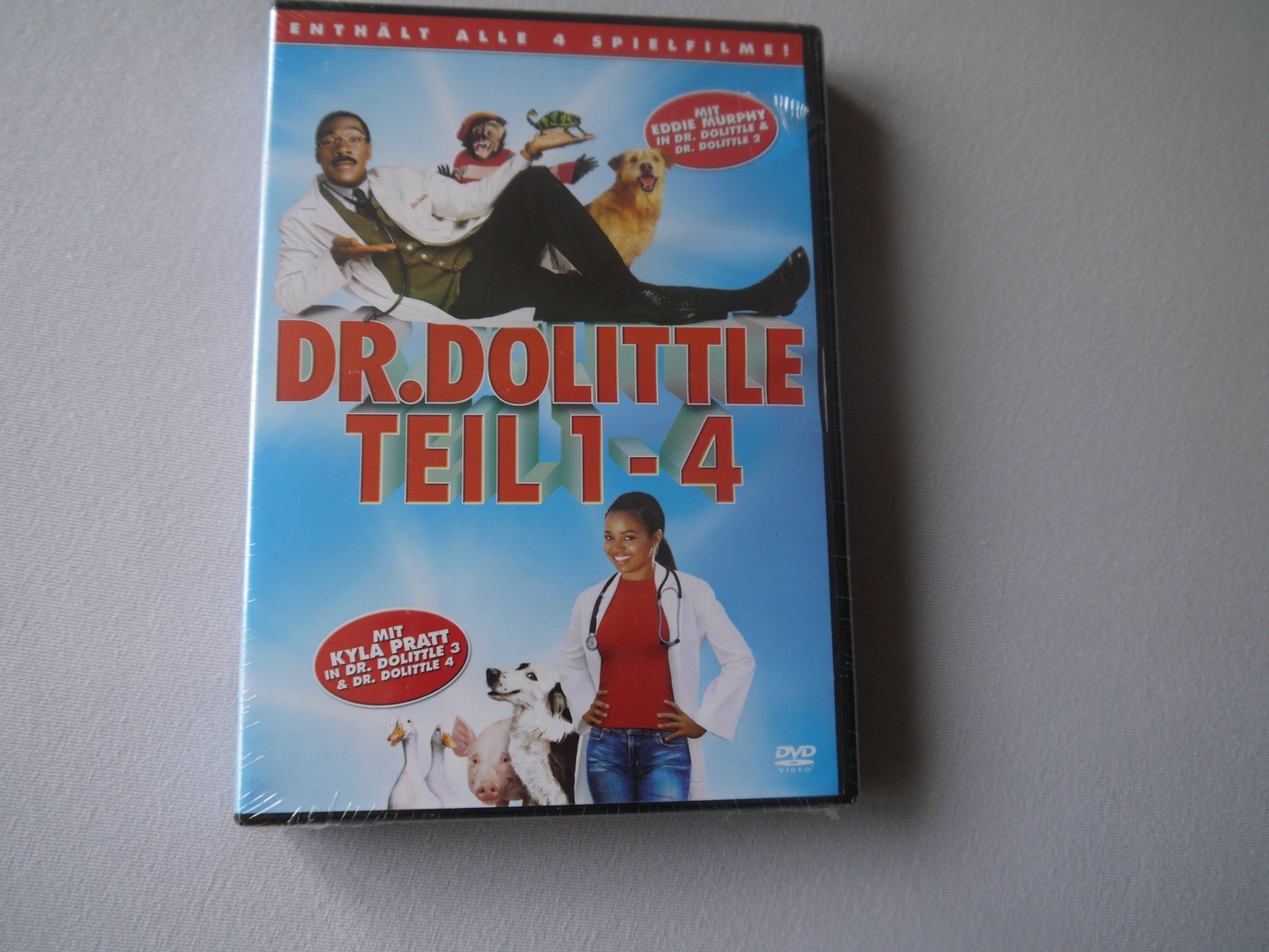 Tutti i DVDs: DR.DOLITTLE 1- 4 - 4 FILME – Usato da Hagendorn venduto da Blaf