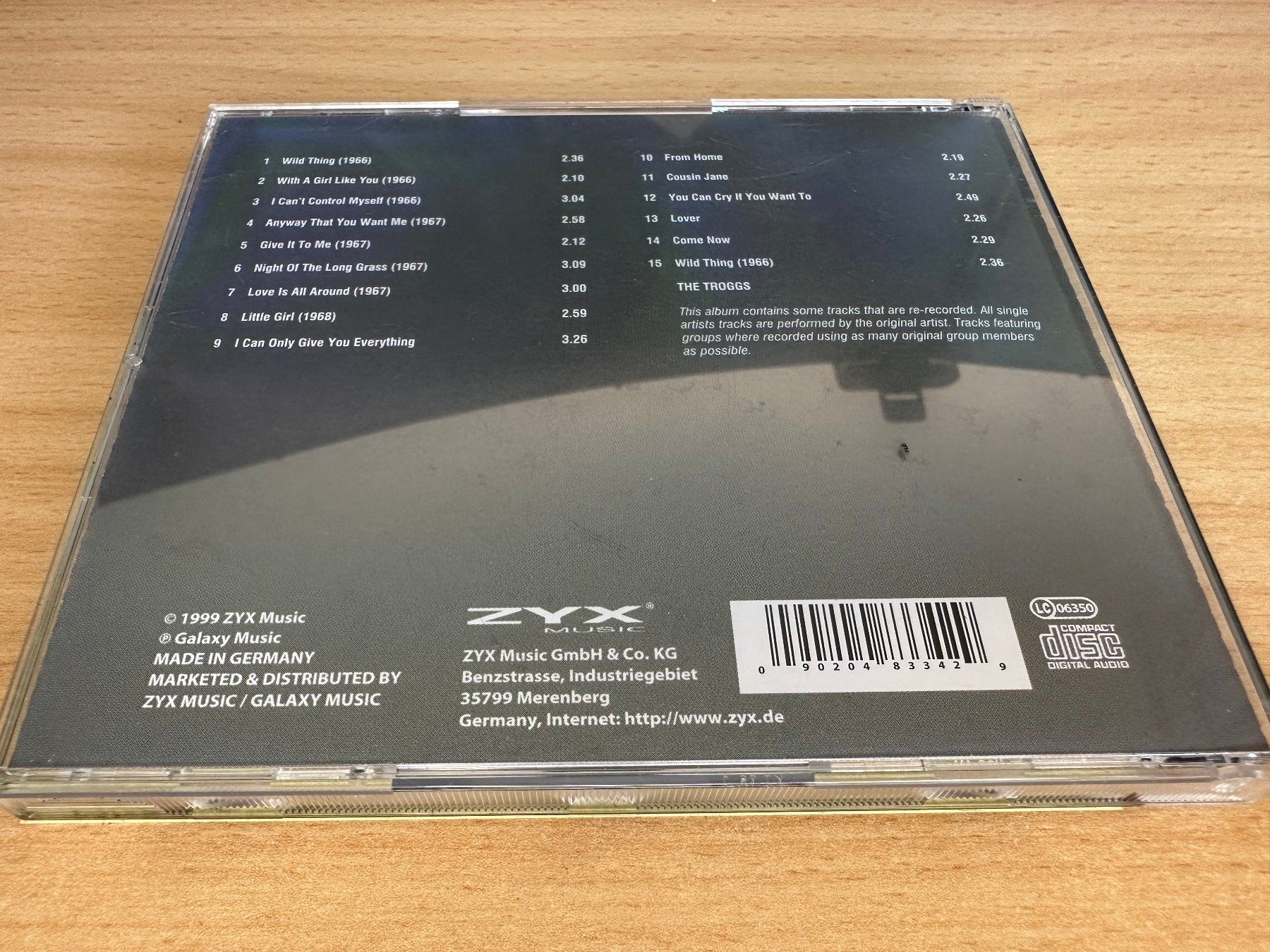 CDs: The Troggs – Wild Thing – Gebraucht aus Rikon im Tösstal von Alpenmutz 1
