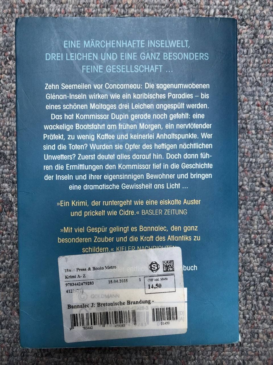Libri: Bretonische Brandung – Usato da Schinznach Dorf venduto da fmg_qv9c 1
