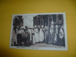 RARITÄT AK ITALIEN KOLONIE AFRICA ORIENTALE CLERO ABISSINO