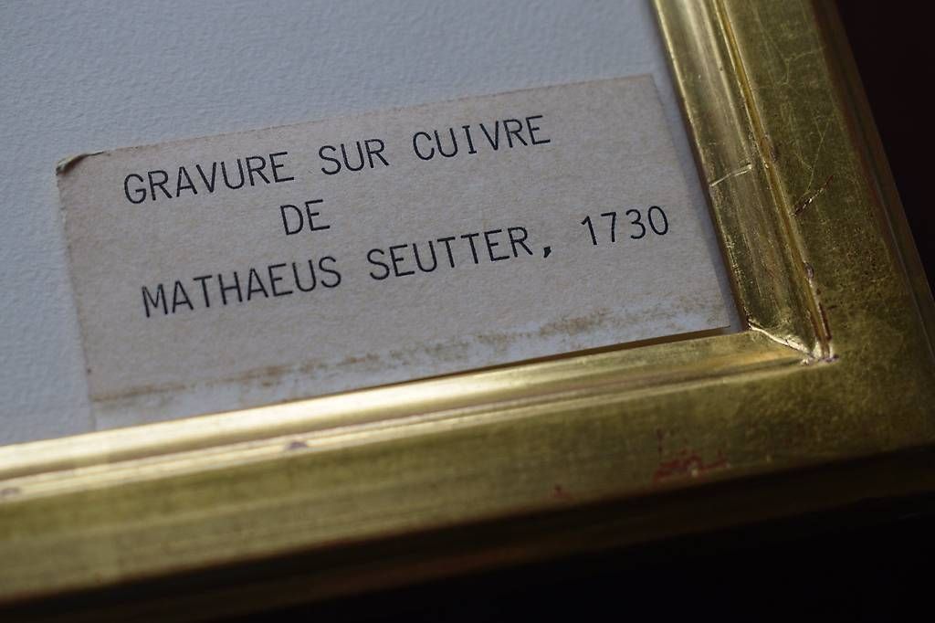 Foto & Immagini: Stahlstisch Mathaeus Seutter 1730 Schweiz – Usato da Brügg BE venduto da Aristotolius 4