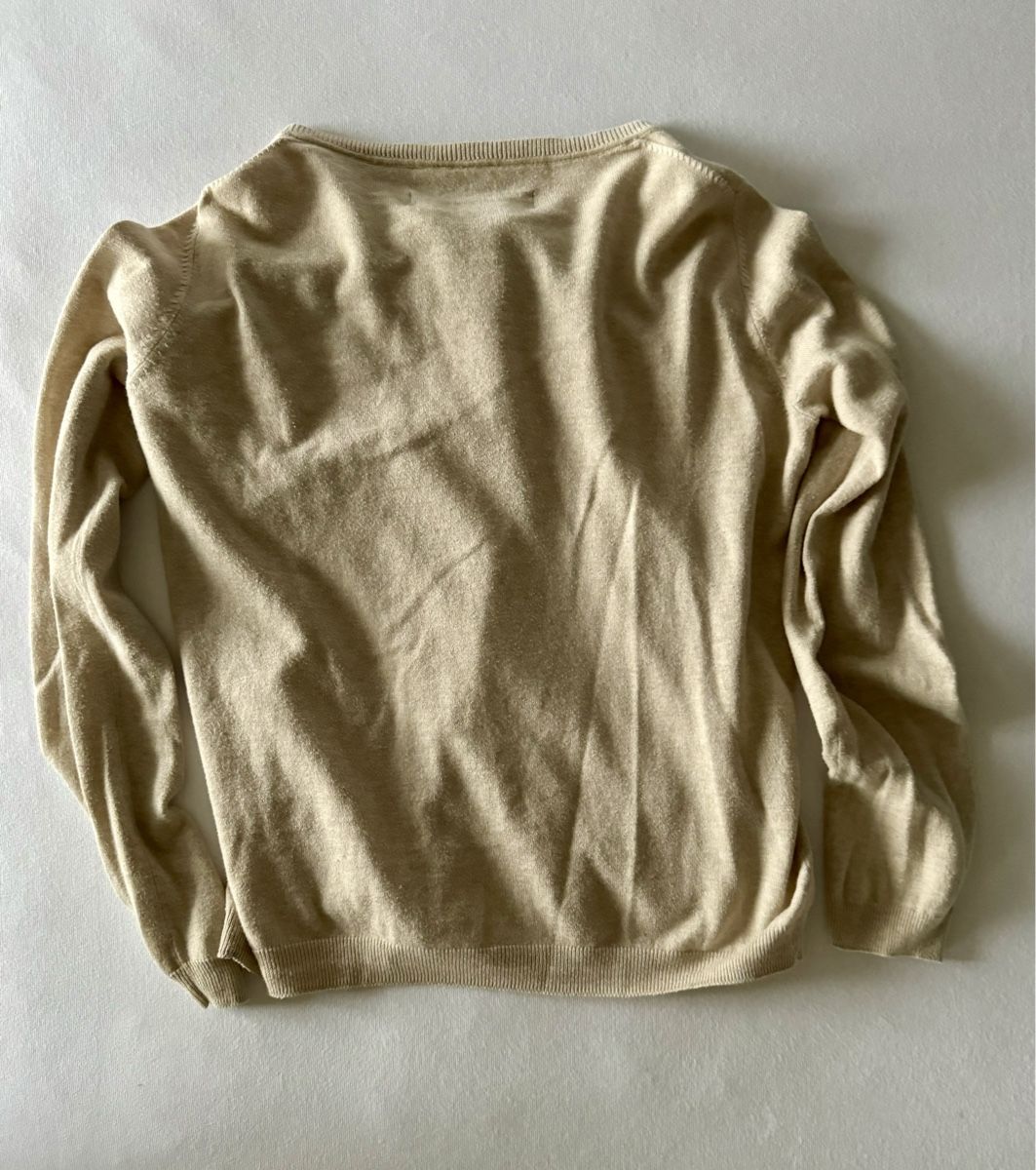 Massimo Dutti Maglioni & Felpe: Dünne Strickjacke beige Massimo Dutti Mädchen – Usato da Cham venduto da matap1 3