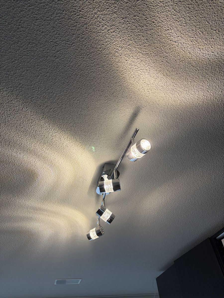 Lampes: Deckenleuchte, Chrom mit Glas  – Neuf (Voir description) à Schliern b. Köniz par LOFE-19 1