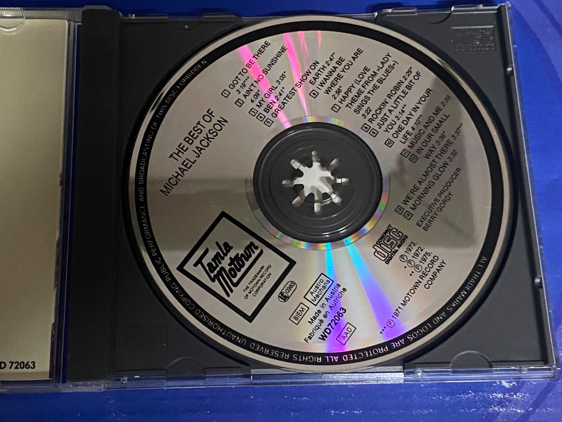 CD: Michael Jackson – Usato da Muri b. Bern venduto da AdidasCollector 2